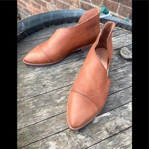 Free people NEW ROYALE Wrap booties Taupe 37